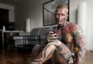 Tattoo addict inks 95 percent of his body, reveals what he looked like just 5 years ago